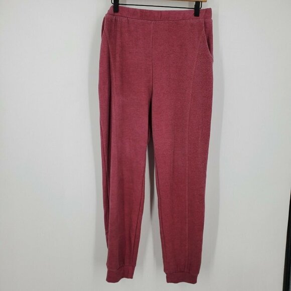 White Willow Knit Joggers Lounge Pants Pull On XL - Picture 2 of 8